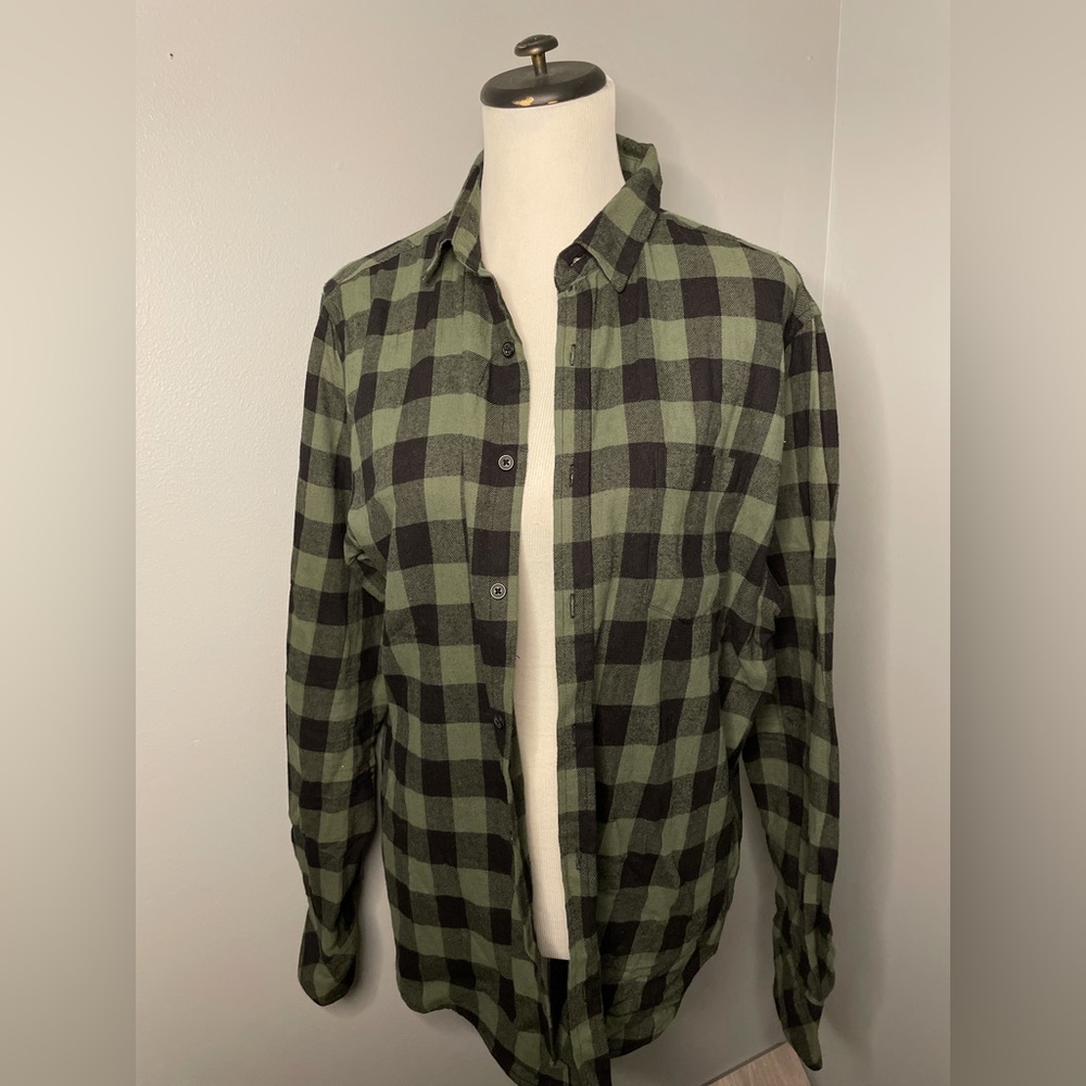 Green flannel